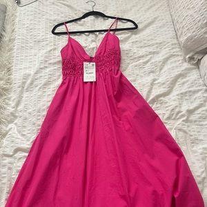 Zara Pink Maxi Dress